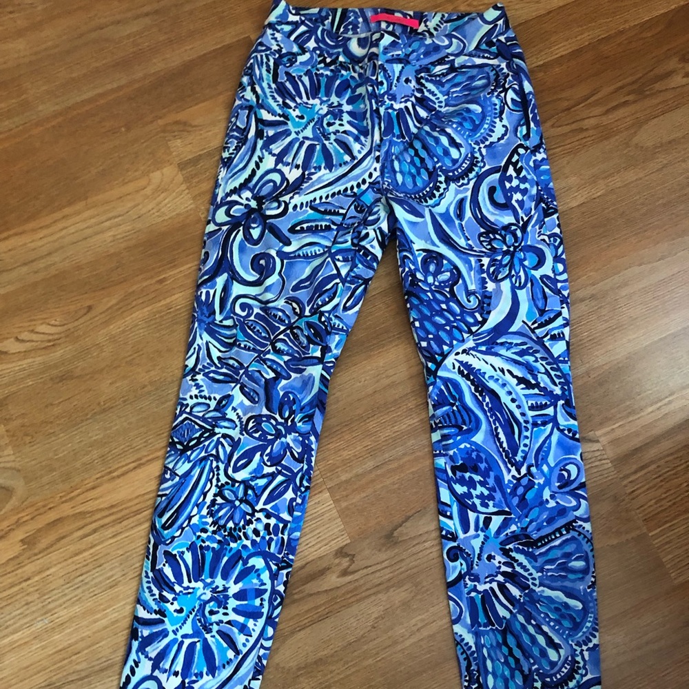 Lilly Pulitzer Kelly high rise skinny ankle pant
